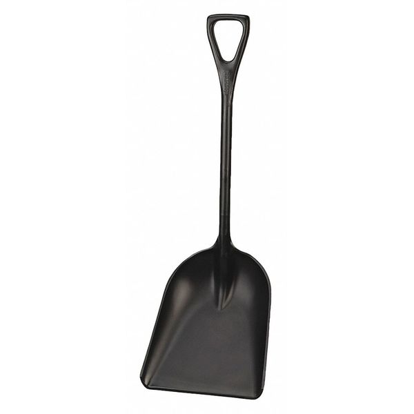Hygienic Shovel, 14 In. W, Black