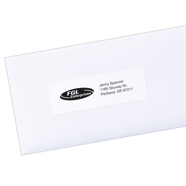 AveryÂ® Easy PeelÂ® Address Labels for Inkjet Printers 8462, 1-1/3