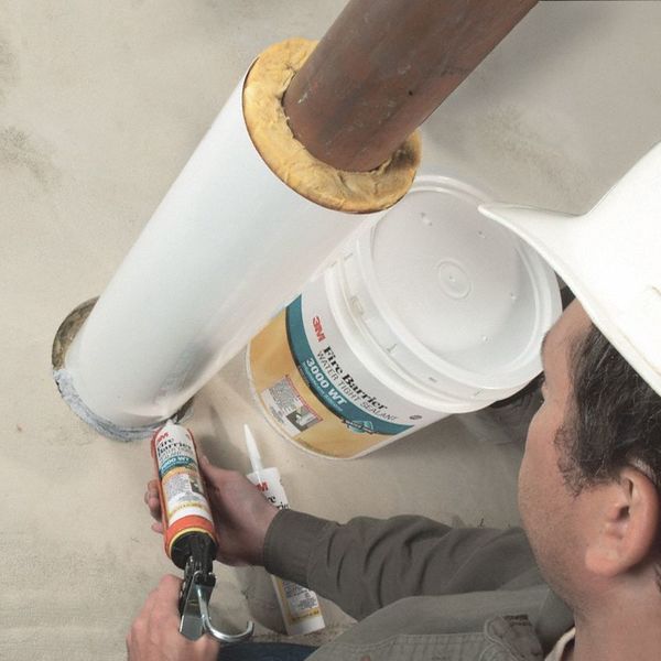 Fire Barrier Sealant, 10.1 oz., Gray