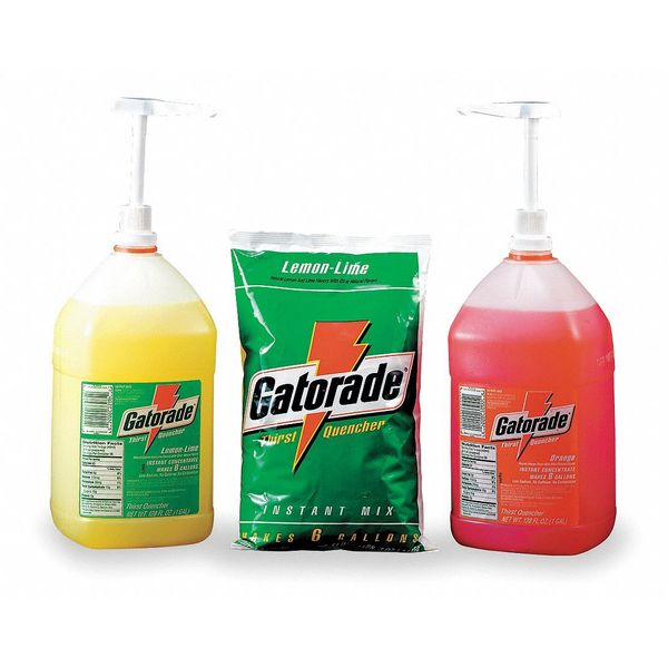 G Series, Thirst Quencher Sports Drink Mix, Powder, Lemon-Lime, 6 Gal Yield Per 51 oz Pk, 1 Pack