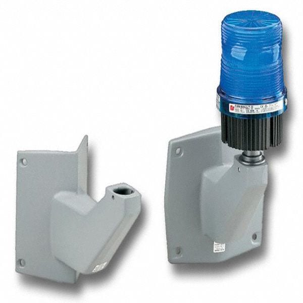 Warning Light Wall Mount Bracket, Gray