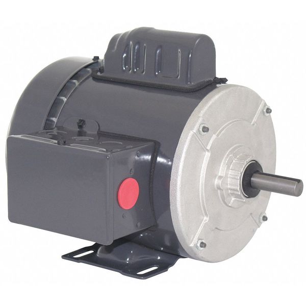 Capacitor-Start General Purpose Motor, 1/3 HP, 115/208-230V AC Voltage, 56 Frame
