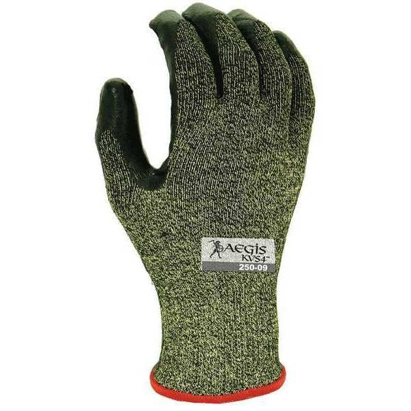 Cut Resistant Gloves, Nitrile, S, PR