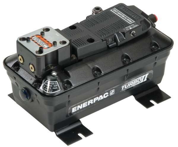 PASG5002SB, Turbo II Air Hydraulic Pump, Mount for Single DO3 Valve, 120 in3/min Oil Flow at 100 psi