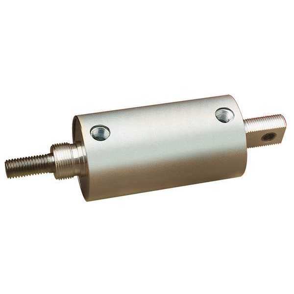 Air Cylinder, 1 1/2 in Bore, 17 in Stroke, Round Body Double Acting