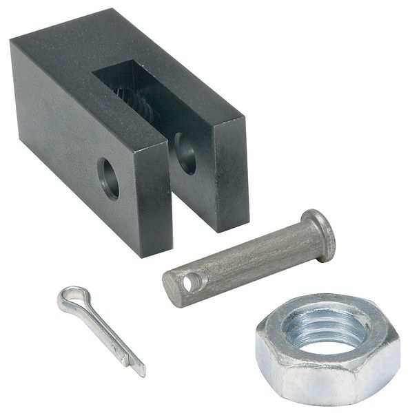Rod Clevis, For 1-1/8 In Bore, Alum