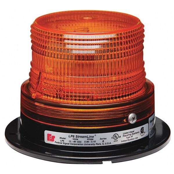 Low Profile Warning Light, Strobe, Blue