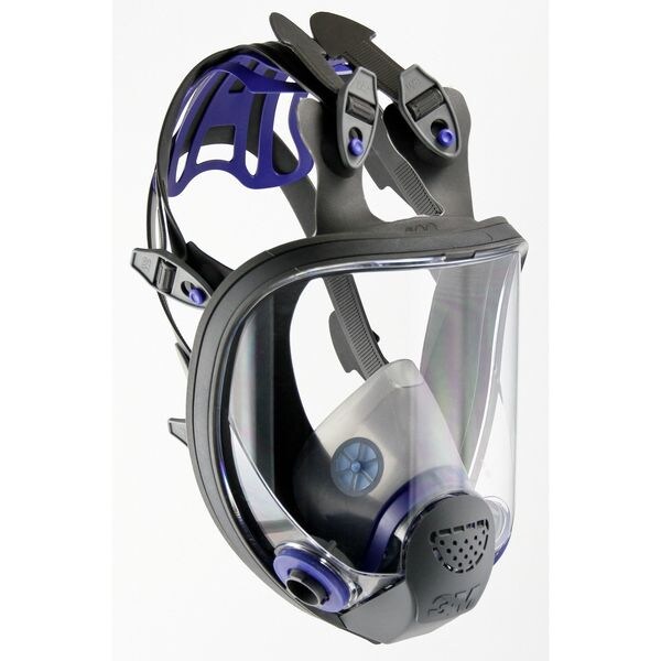 Ultimate FX Full Facepiece Reusable Respirator, FF-400 Series, Includes Speaking Diaphragm, Black, L