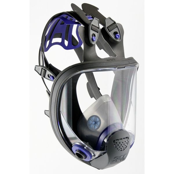 Ultimate FX Full Facepiece Reusable Respirator, FF-400 Series, Includes Speaking Diaphragm, Black, M
