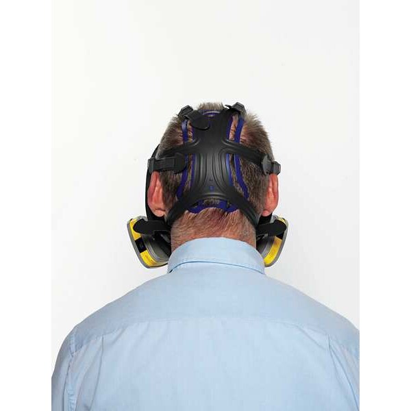 Ultimate FX Full Facepiece Reusable Respirator, FF-400 Series, Includes Speaking Diaphragm, Black, L