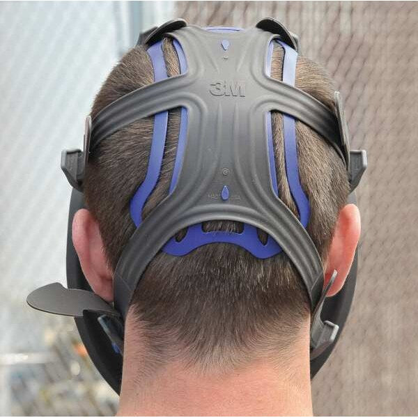 Ultimate FX Full Facepiece Reusable Respirator, FF-400 Series, Includes Speaking Diaphragm, Black, L