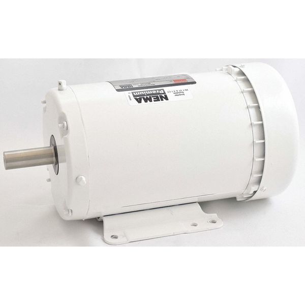 Washdown Motor, 3 Ph, TEFC, 1 HP, 1760 rpm