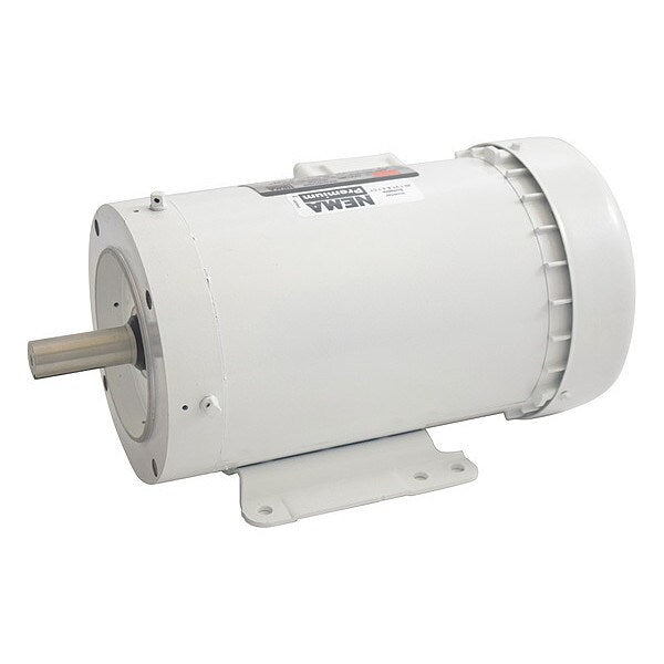 Washdown Motor, 3 Ph, TEFC, 2 HP, 3505 RPM