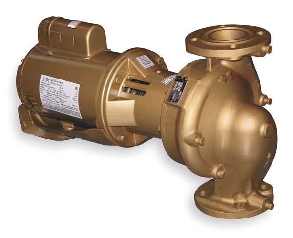 Hydronic Circulating Pump, 1/2 hp, 115V/230V, 1 Phase, Flange Connection