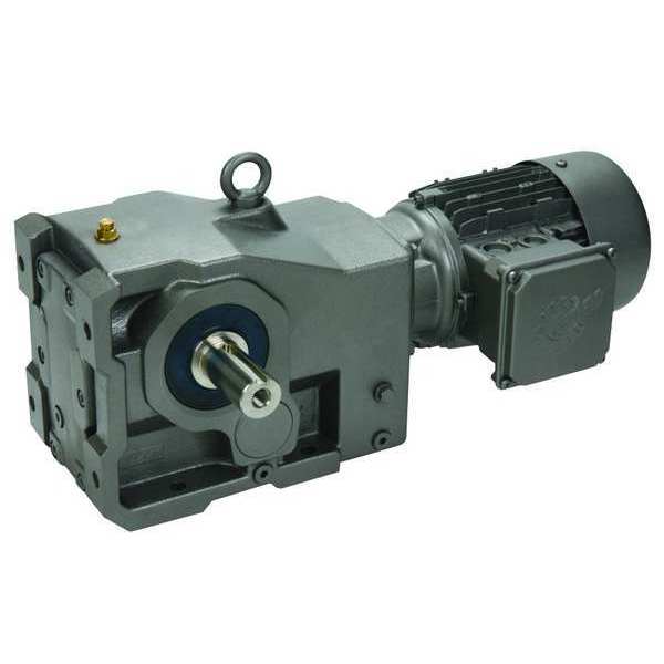 AC Gearmotor, 931 in-lb Max. Torque, 17 RPM Nameplate RPM, 230/460V AC Voltage, 3 Phase