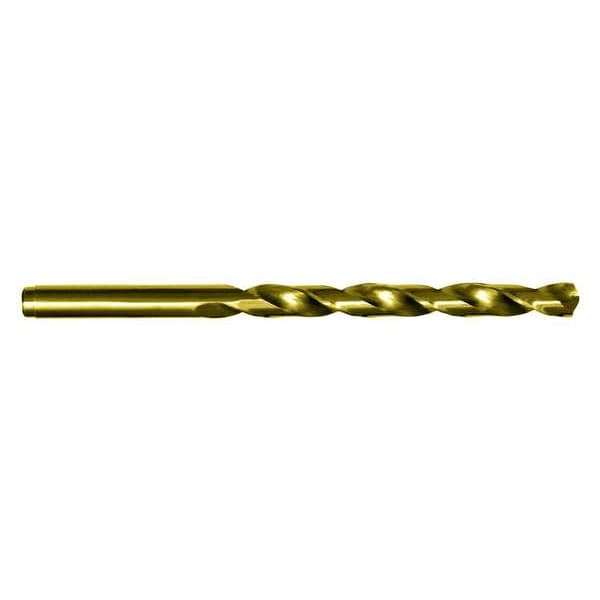 135Â° Heavy-Duty Cobalt Jobber Length Drill Cle-Line 1802 Straw HSS-CO RHS/RHC #13