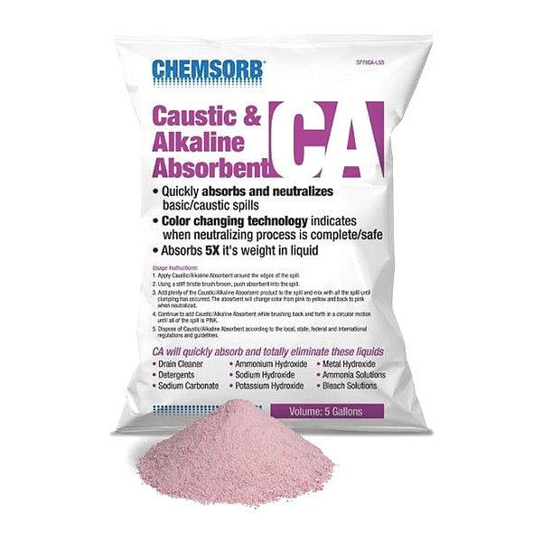 Caustic Neutralizing Absorbent, 5Gal Bag
