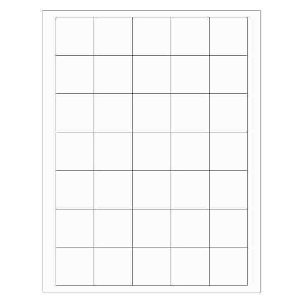 Tape LogicÂ® Laser Labels, Rectangle, 1 1/2