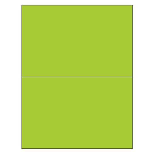 Tape LogicÂ® Rectangle Laser Labels, 8 1/2