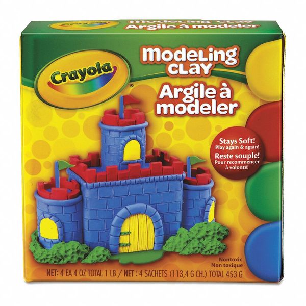 Modeling Clay, 1/4 lb., Assorted