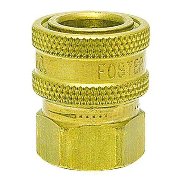 Straight-Thru Brass Socket, 1\u0022 FPT