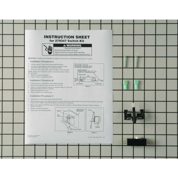 Dryer Door/Washer Lid Switch Kit