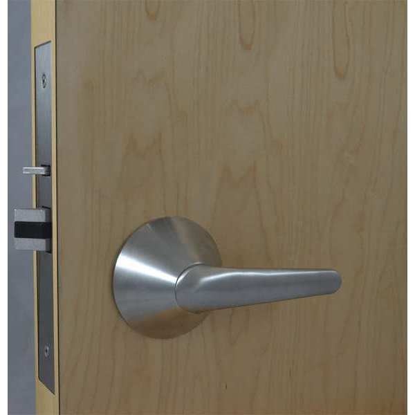 Door Lever Lockset, Cylindrical, Mech