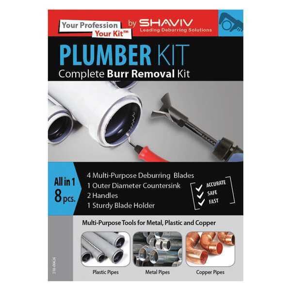 Deburring Tool Set, for Plumbing