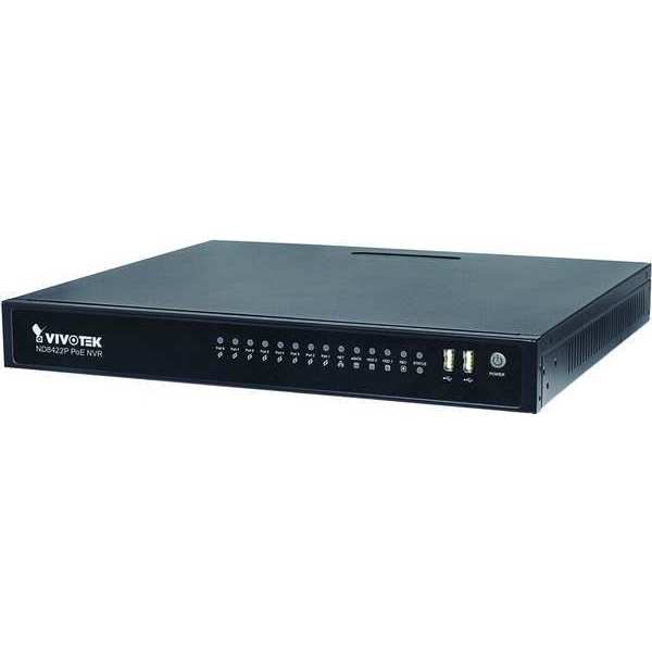 Network Video Recorder, 2TB, w/8 PoE Ports