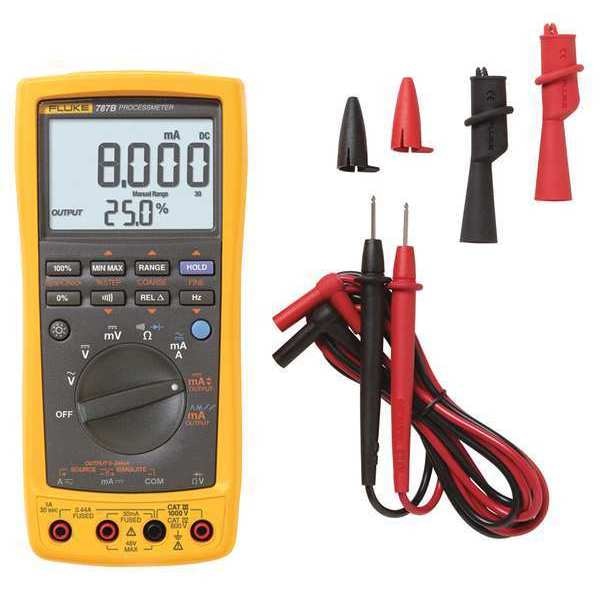 Digital Multimeter, 1,000 Max. AC Volts, 1,000 Max. DC Volts, 1 mA Max. AC Amps, 600 Max. DC Amps