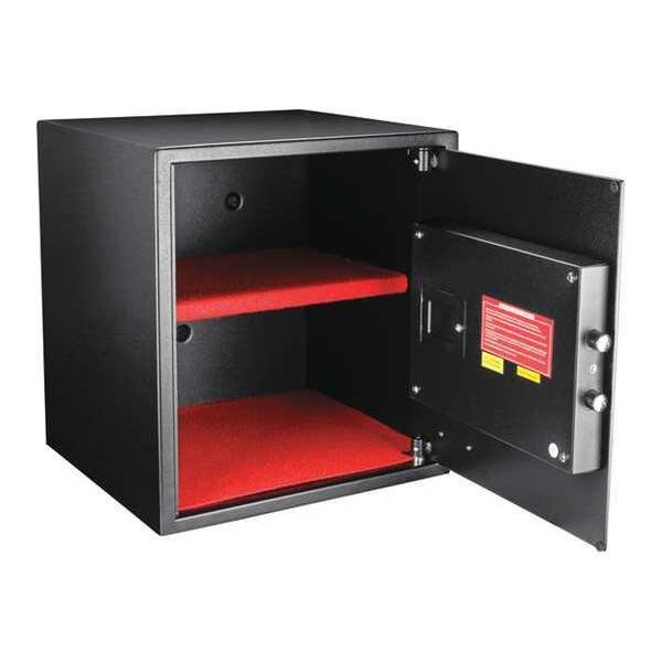 Security Safe, 1.94 cu ft, 40 lb, Not Rated Fire Rating
