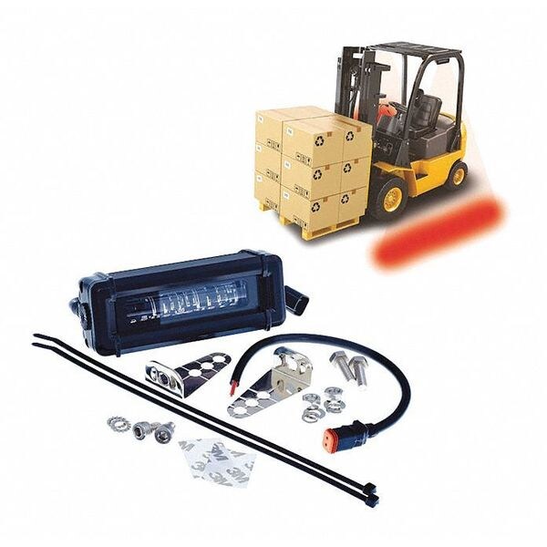 Safety Side Light, Polycarbonate, Black