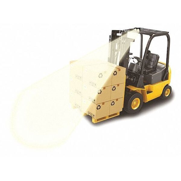 Safety Front Light, Polycarbonate, Black