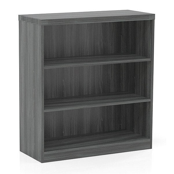 Aberdeen Bookcase, 3 Shelf, Gray