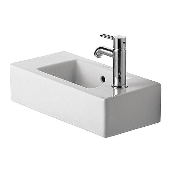 Bath Sink w/2-Pre-Punched Holes, 19-5/8