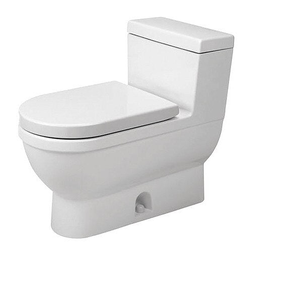 Toilet, 1.28 gpf, Gravity Fed Single Flush, Floor Mount