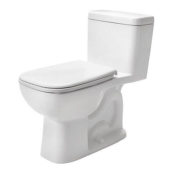Toilet, 1.28 gpf, Gravity Fed Single Flush, Floor Mount, White