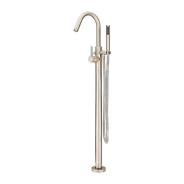 Single Handle Single Hole Mount, 1 Hole Tub Filler, Brushed Nickel