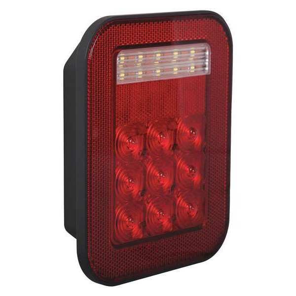Stop/Turn/Tail Light, Red, 1-13/32