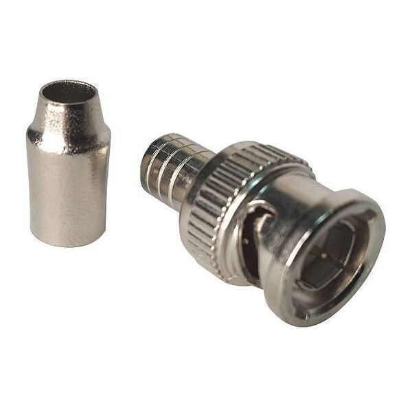 Coaxial Crimp Connector, BNC Male, PK100