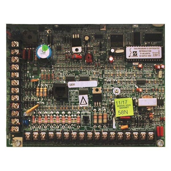 Control Panel Board, Max. Number Zones 96