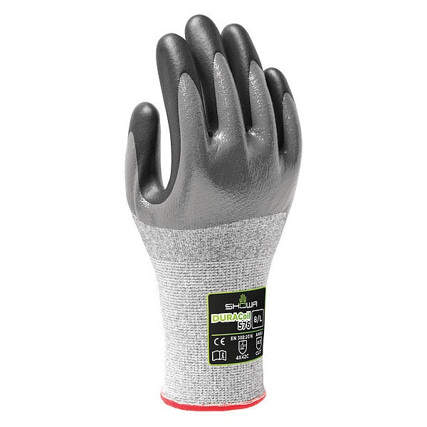 Cut Resistant Coated Gloves, A3 Cut Level, Foam Nitrile, XL, 1 PR