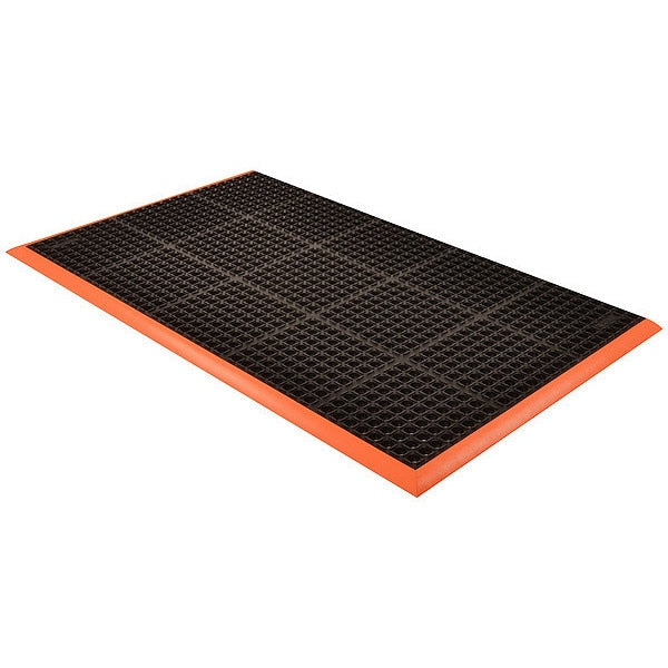 Antifatigue Mat, 3 ft 4 in W x 5 ft 4 in L, 7/8 In Thick