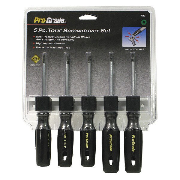 Screwdriver Set, Torx, 5 pcs.