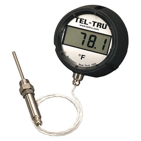Digital Panel Mount Thermometer, RTD, 7