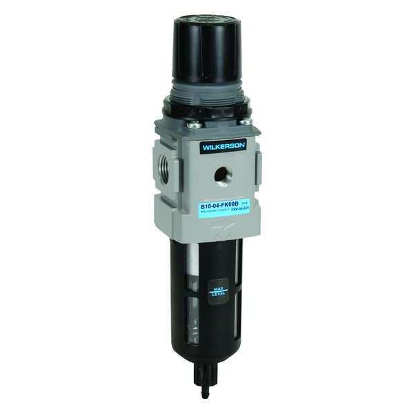 Filter-Regulator, Particles/Water Removal, Size - Air Treatment: Compact