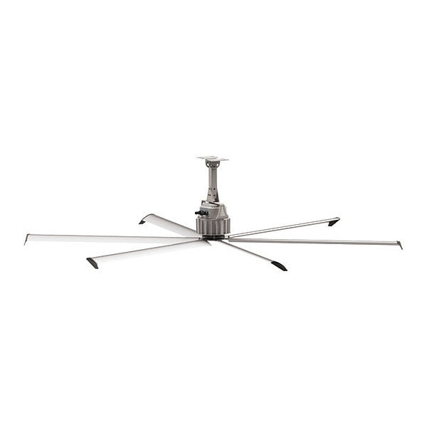 HVLS Ceiling Fan, 1, 3 Phase, 110 to 230V AC