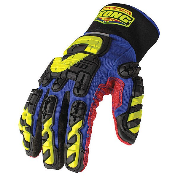 Winter Waterproof Gloves, M, Nylon Back, PR