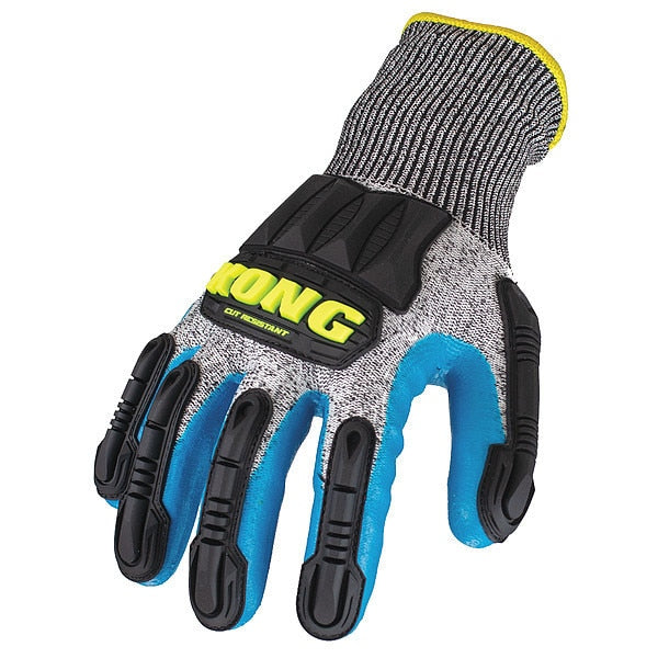 Insulated Winter Gloves, L, HPPE Back, PR