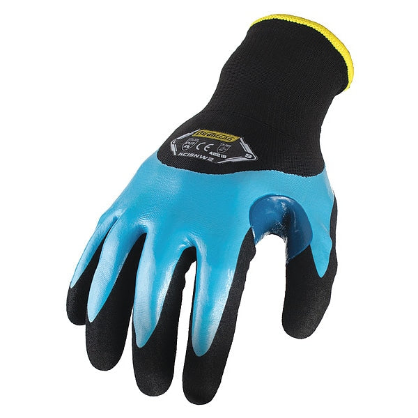 Insulated Winter Gloves, M, Nylon Back, PR